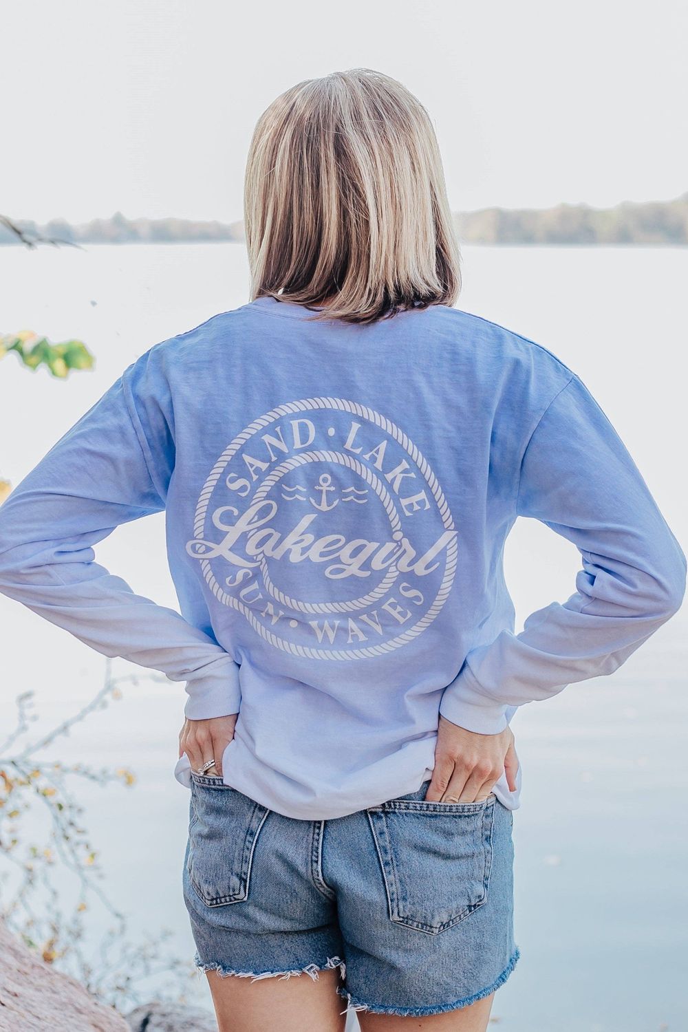 Ombre Sand Lake Sun Waves - Long Sleeve