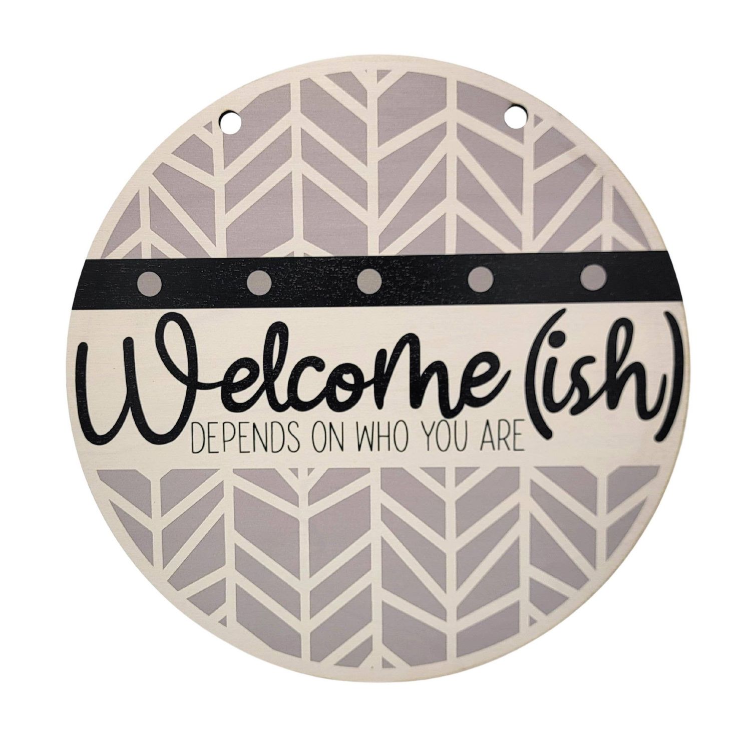 Welcome(ish) Door Hanger