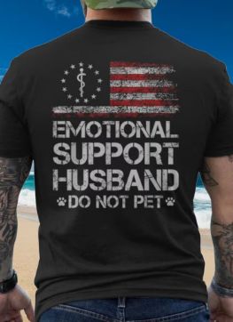Emotional Support Husband - Graphic Tee