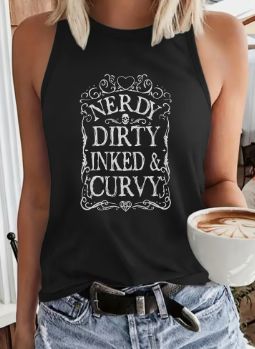 Nerdy, Dirty, Inked &amp; Curvy Tank