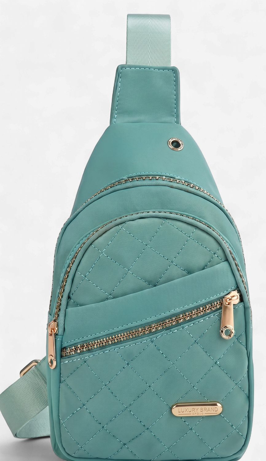 Crossbody Sling Bag, Color: Mint Green