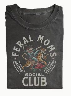 Feral Moms Club - Graphic Tee