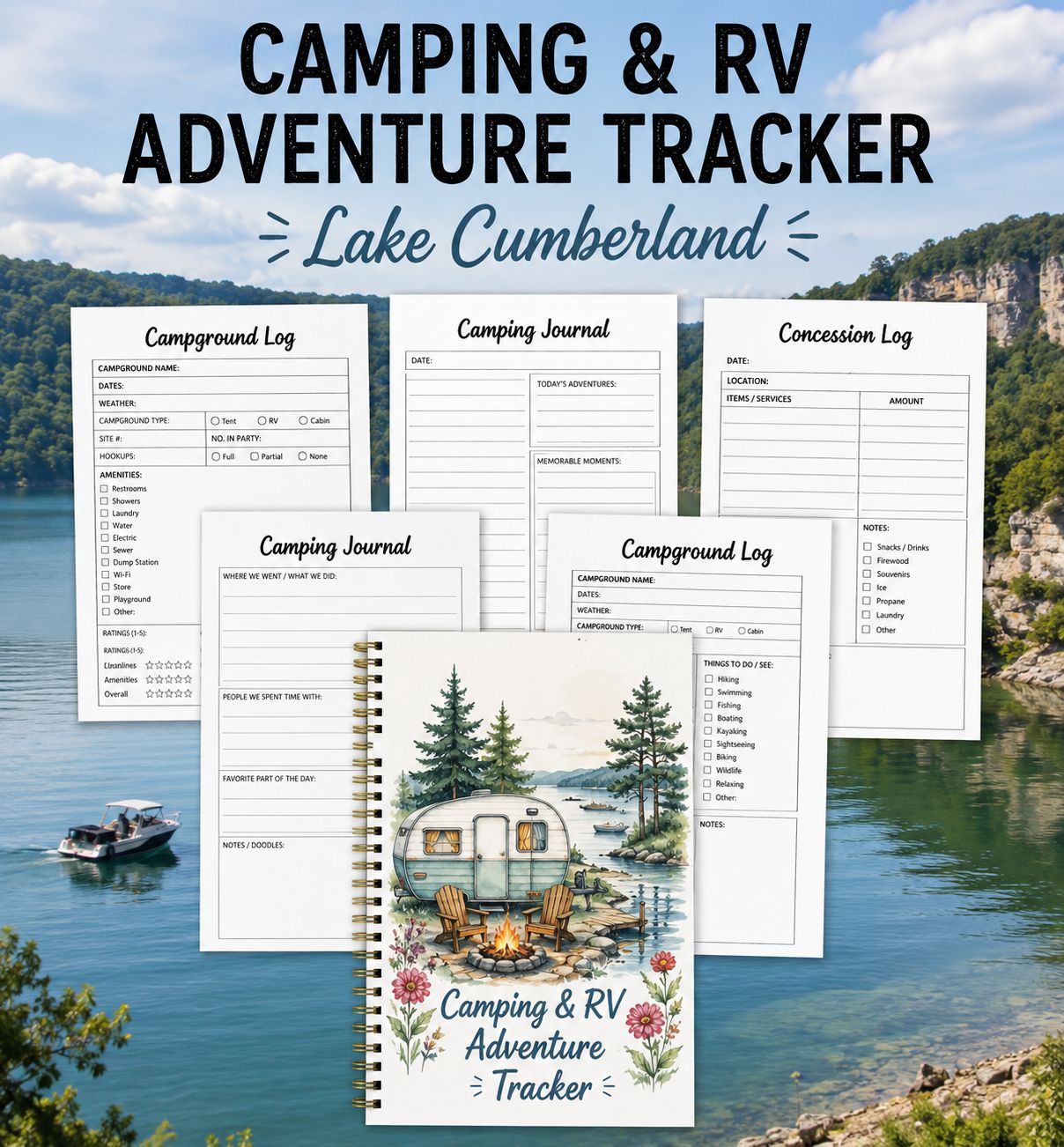 Camping Adventure Journal