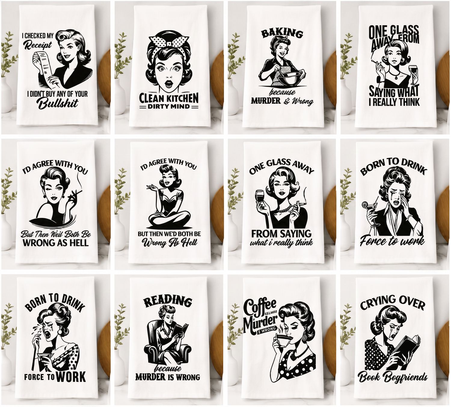 Funny Tea Towel