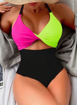 Electric Sunset One-Piece