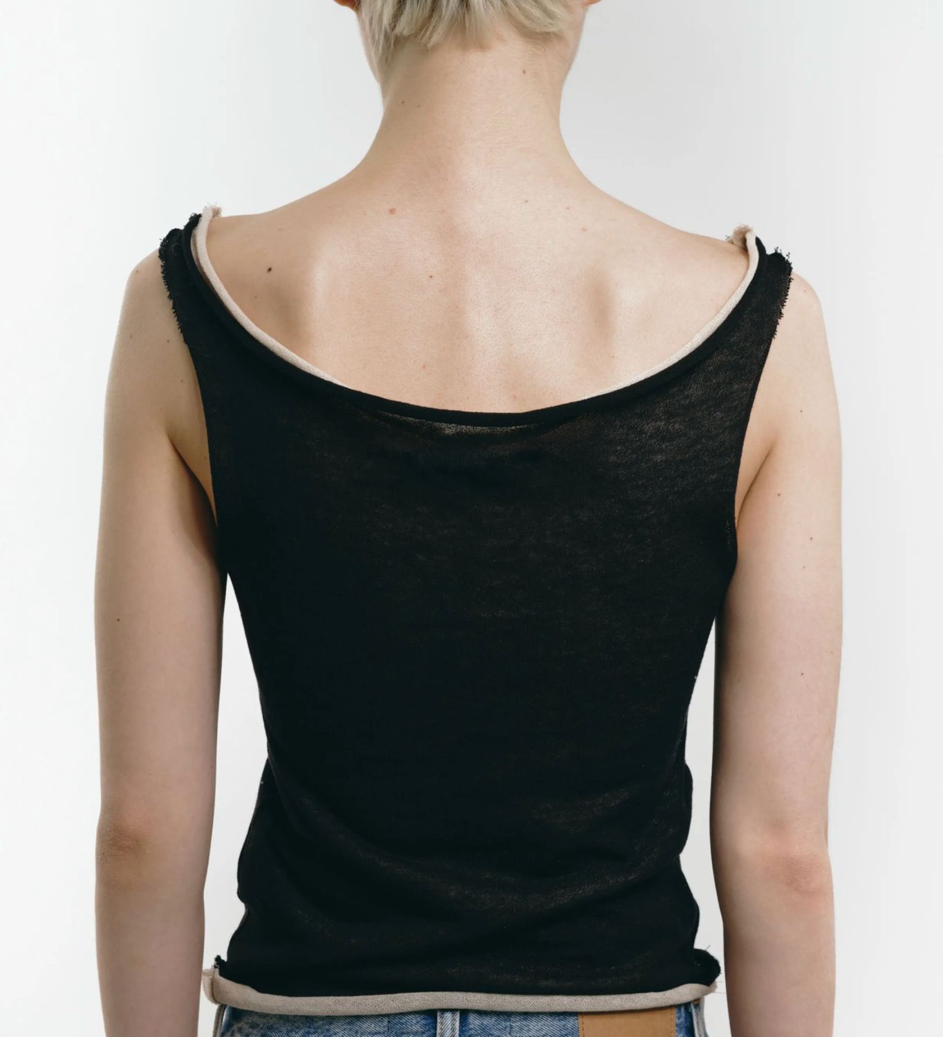DOUBLE KNIT TANK