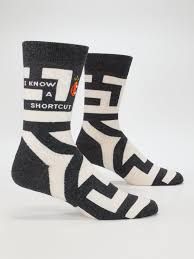 I Know A Shortcut Men’s Socks