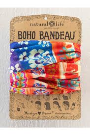 Boho Bandeau Headband - American Flag