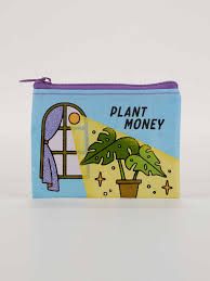 Accessories:Bags:Coin Purse - Plant Money