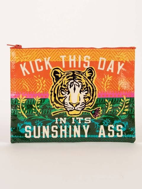 Zipper Pouch - Sunshiny Ass