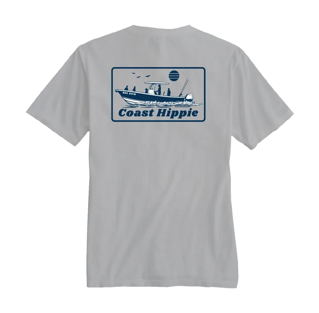 Apparel:Boat Family Tee - Heather - LG