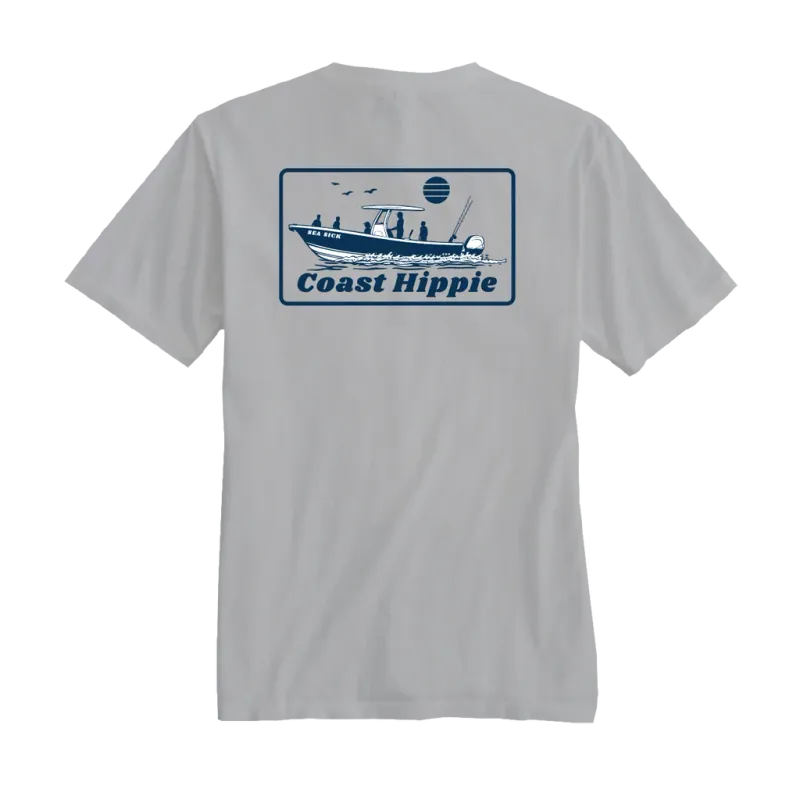 Apparel:Boat Family Tee - Heather - LG