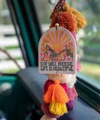 Car Freshener - Stop Smile Breathe