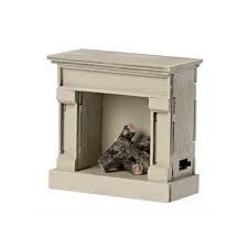 Mouse Fireplace - Off White