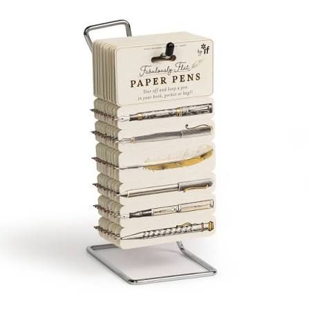 Fabulously Flat Paper Pens