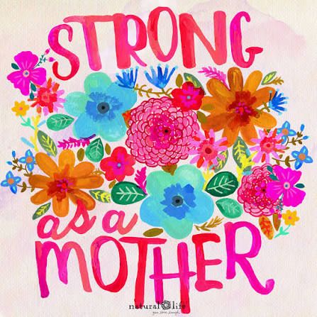 Strong As a Mother Sticker