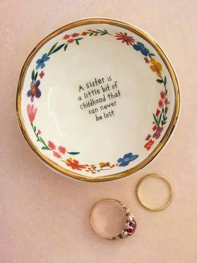 Trinket Dish - Sister Childhood
