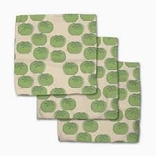 Green Tomatoes Dishcloth Set