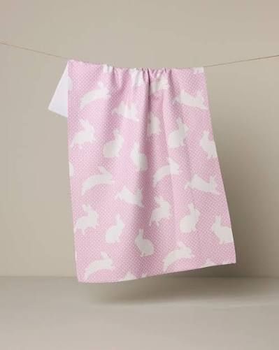 Sweet Bunny Tea Towel