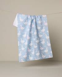Geometry:Duck Trail Tea Towel