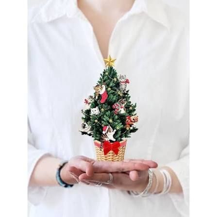 Mini Meowy Christmas Tree Pop-Up