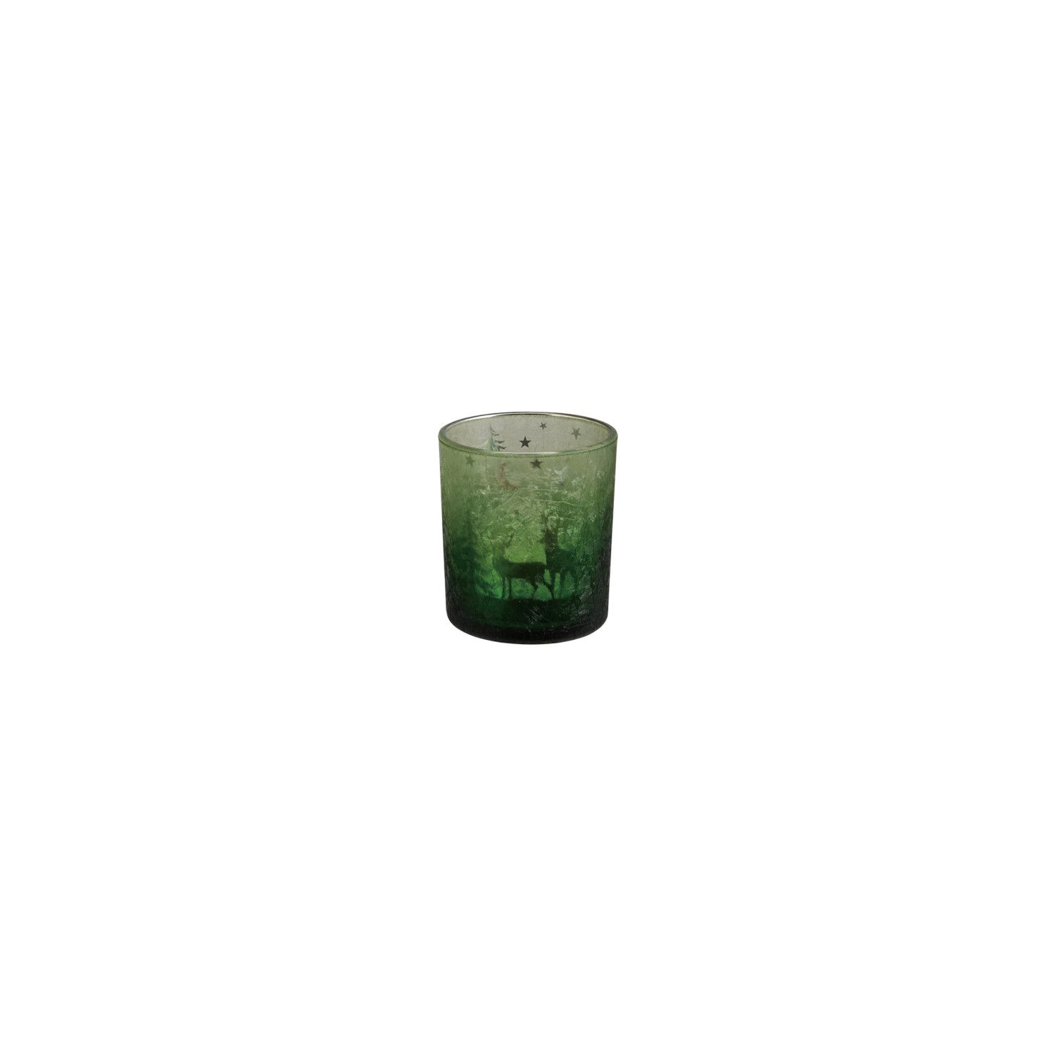 Winter Woodland Scene Tealight Holder