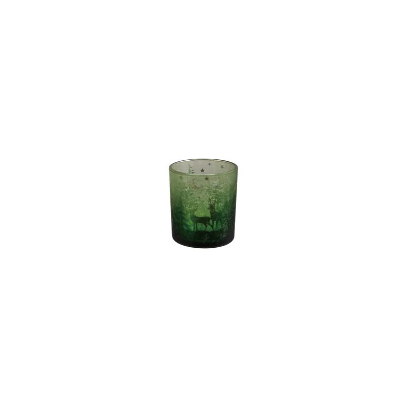 Winter Woodland Scene Tealight Holder