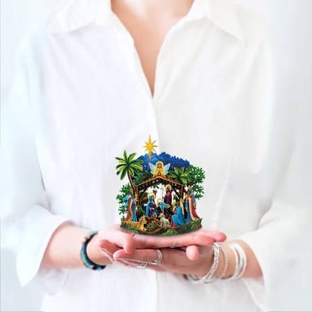 Mini Nativity Pop-Up