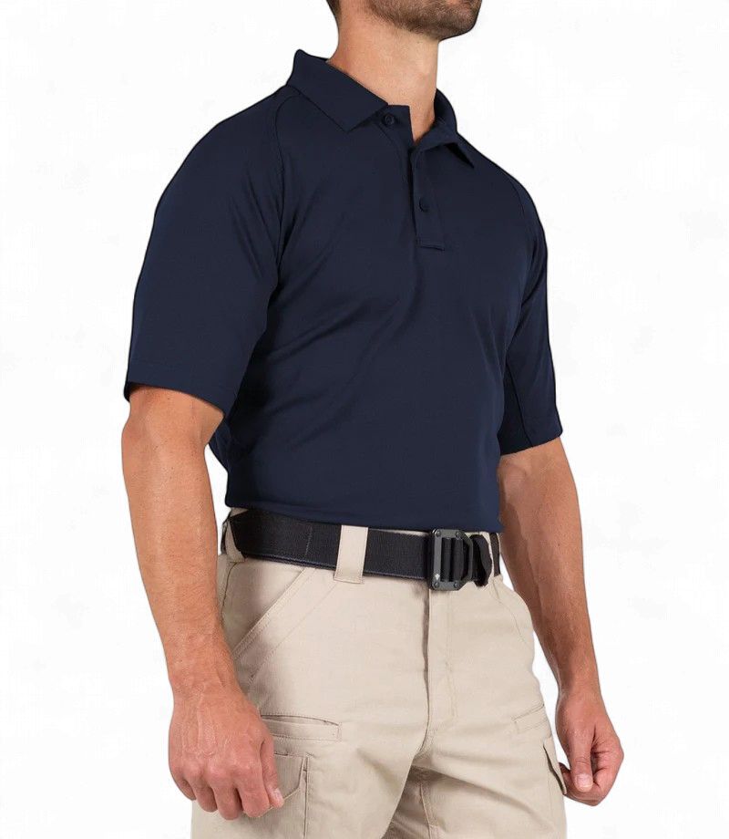 First Tactical Men's Performance Polo Short Sleeve Midnight Navy