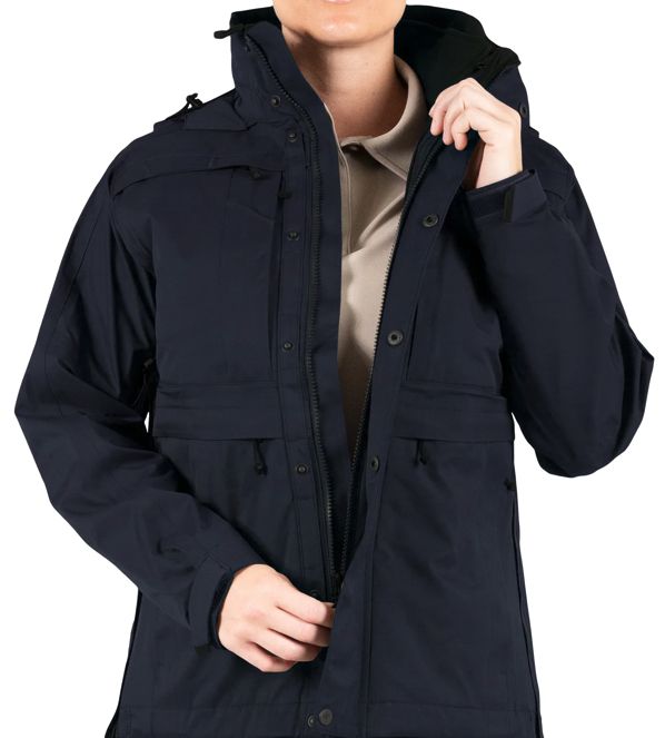 First Tactical Women's Tactix Softshell Parka Outer Shell Midnight Navy