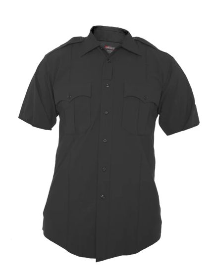 Elbeco Men's CX360 Short Sleeve Class A Shirt Black