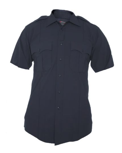 Elbeco Men's CX360 Short Sleeve Class A Shirt Midnight Navy (WPD)