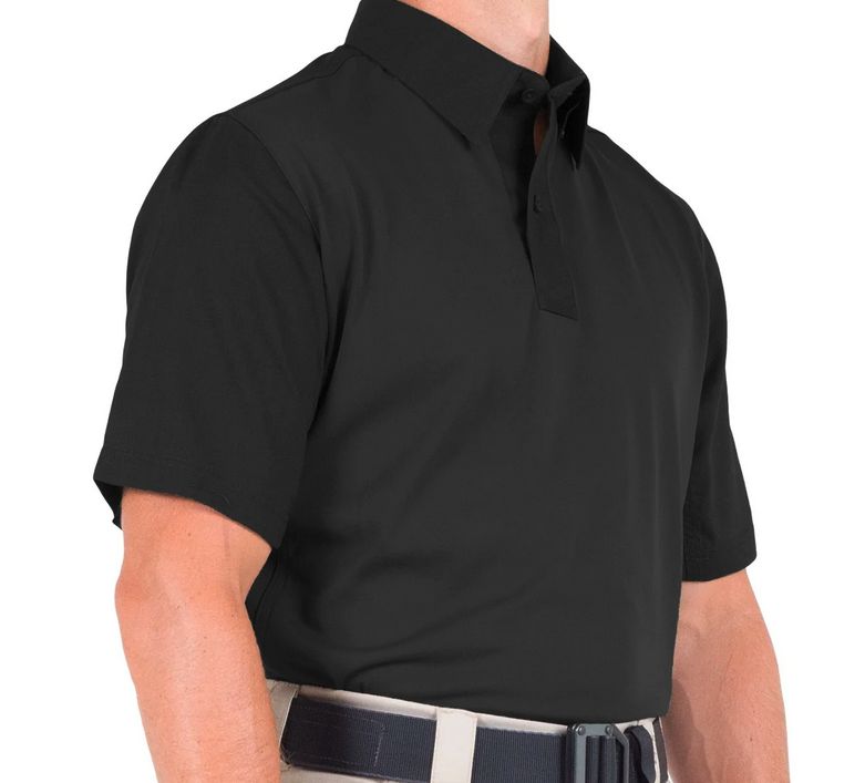 First Tactical Men's V2 Pro Performance Short Sleeve Shirt Black