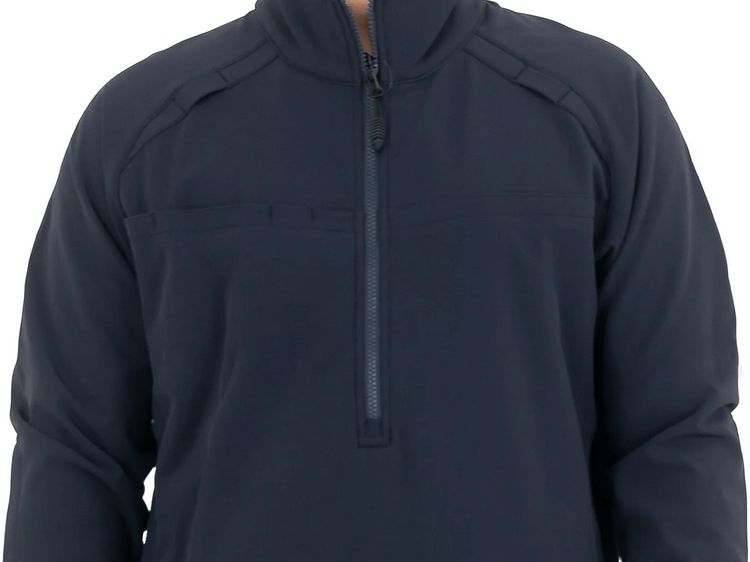 First Tactical Men's Tactix Softshell Pullover Job Shirt Midnight Navy (WFR)