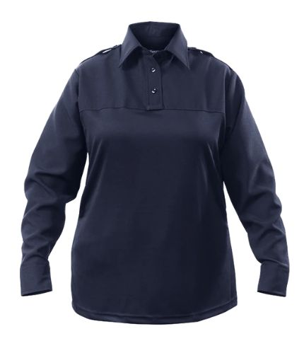 Elbeco Women's CX360 Long Sleeve Undervest Shirt Midnight Navy (WPD), Size: XS