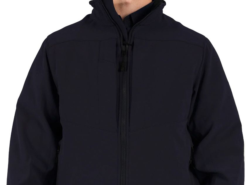 First Tactical Men's Tactix Softshell Full Zip Parka Midnight Navy