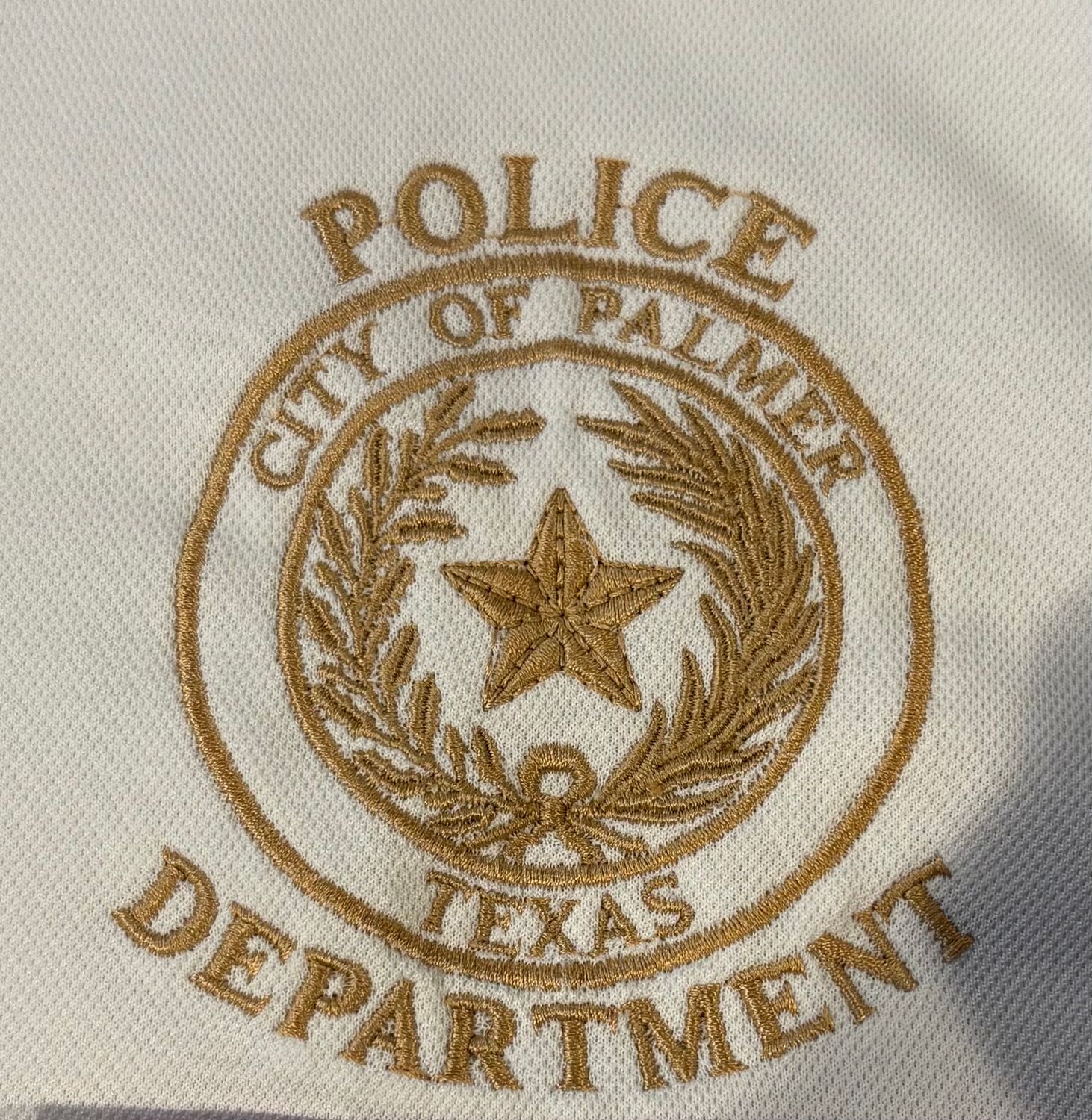 First Tactical Men's Performance Polo Short Sleeve White (Palmer Police), Size: S