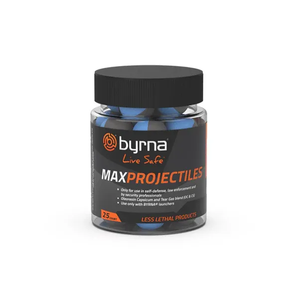 Byrna 0.68 Cal Max Projectiles 25-count