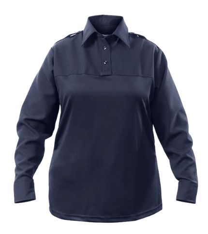 Elbeco Women's CX360 Long Sleeve UVS173 Undervest Shirt (RANK) Midnight Navy (WPD)