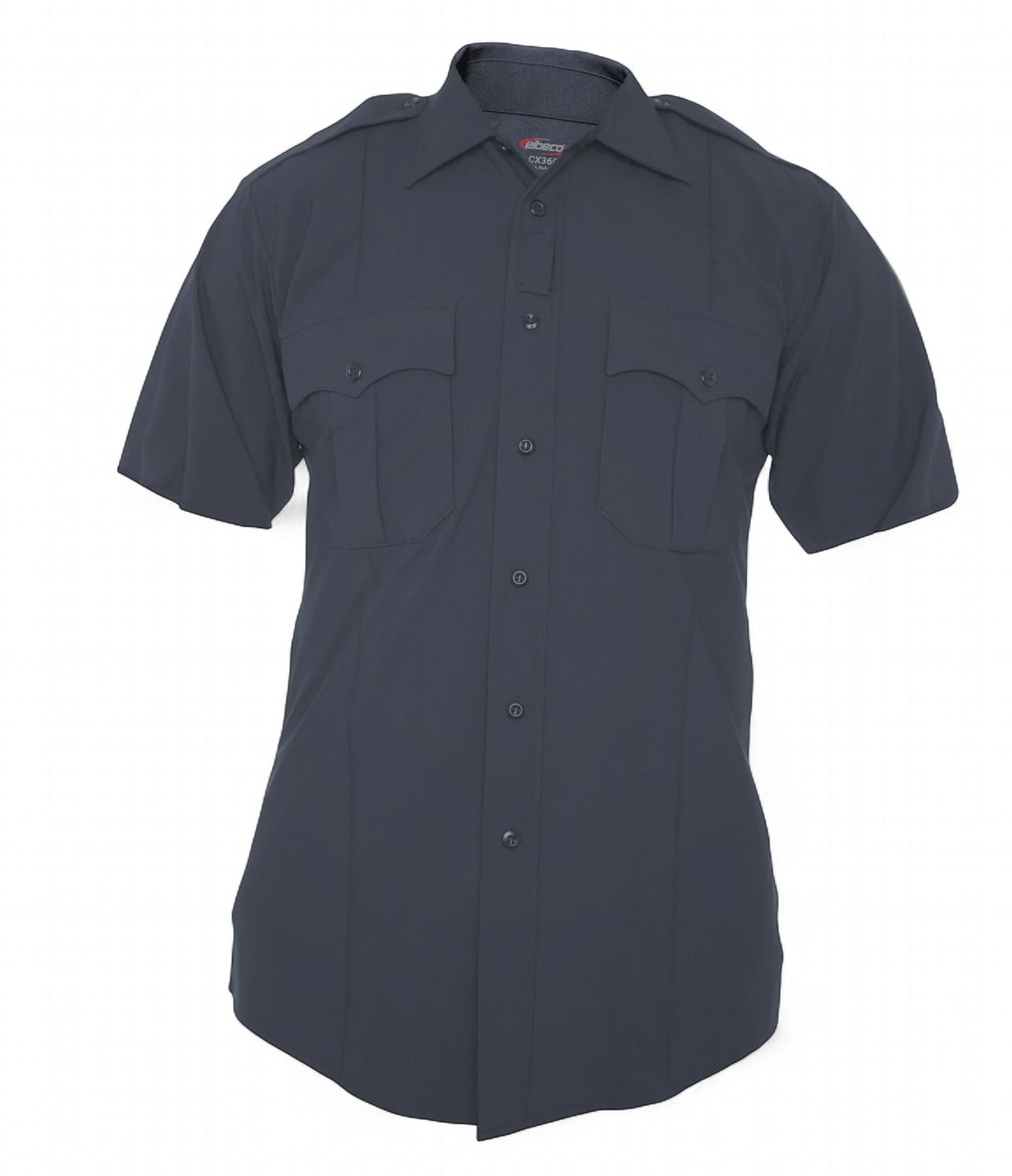 Elbeco Women's CX360 Short Sleeve 3554LC Class A (RANK) Shirt Midnight Navy (WPD)