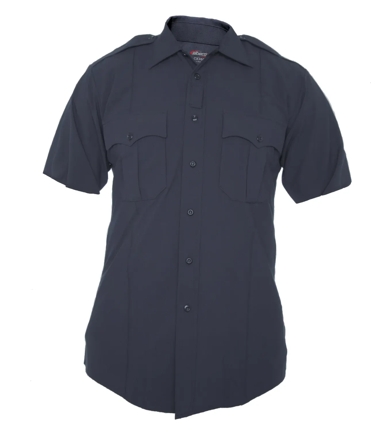 Elbeco Women's CX360 Short Sleeve 3554LC Class A (RANK) Shirt Midnight Navy (WPD), Size: XS