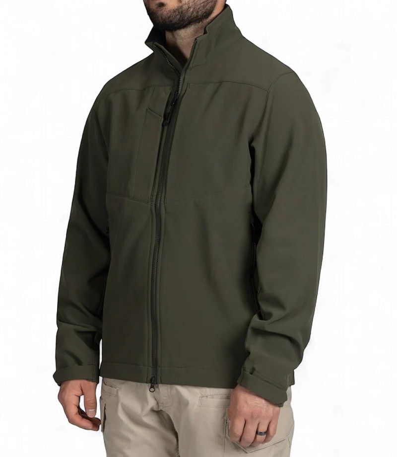 First Tactical Men's Tactix Softshell Full Zip Parka OD Green, Size: XS