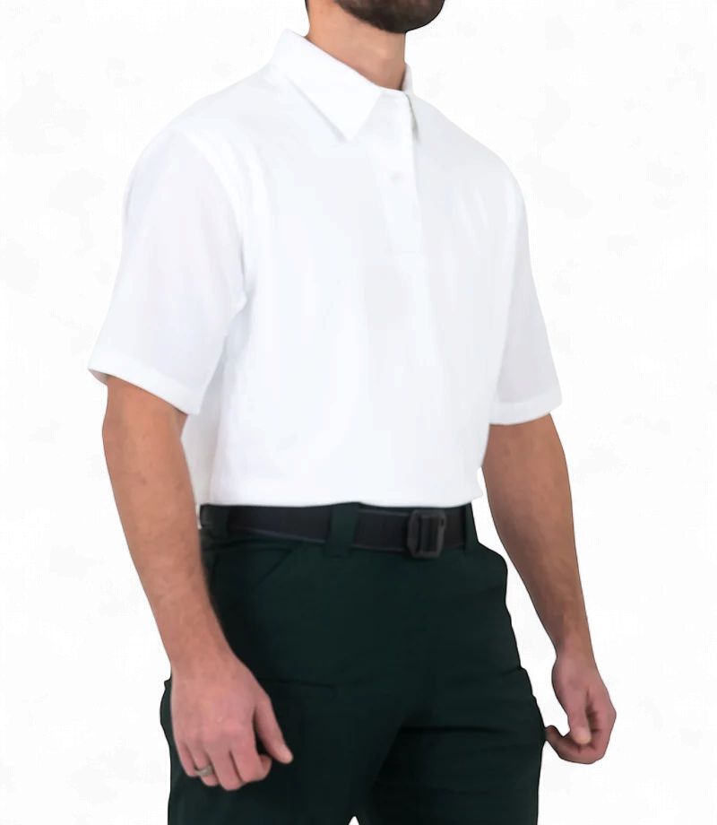 First Tactical Men's V2 Pro Performance Short Sleeve Shirt White, Size: XS