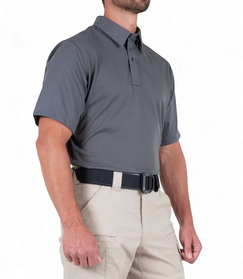 First Tactical Men's V2 Pro Performance Short Sleeve Shirt Wolf Grey, Size: XS