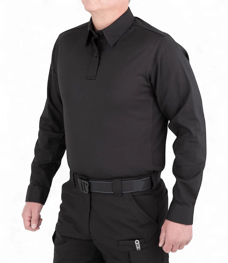 First Tactical Men's V2 Pro Performance Long Sleeve Shirt Black, Size: XS