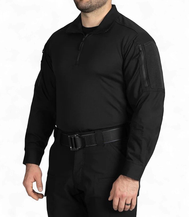 First Tactical Men's V2 Responder Long Sleeve Shirt Black, Size: S