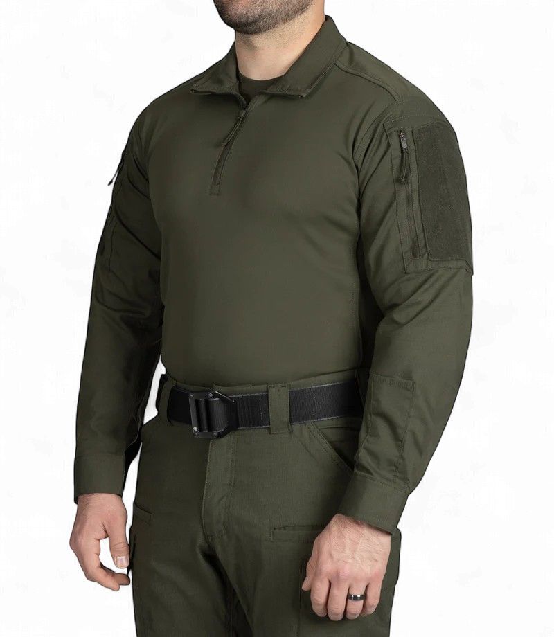 First Tactical Men's V2 Responder Long Sleeve Shirt OD Green, Size: S