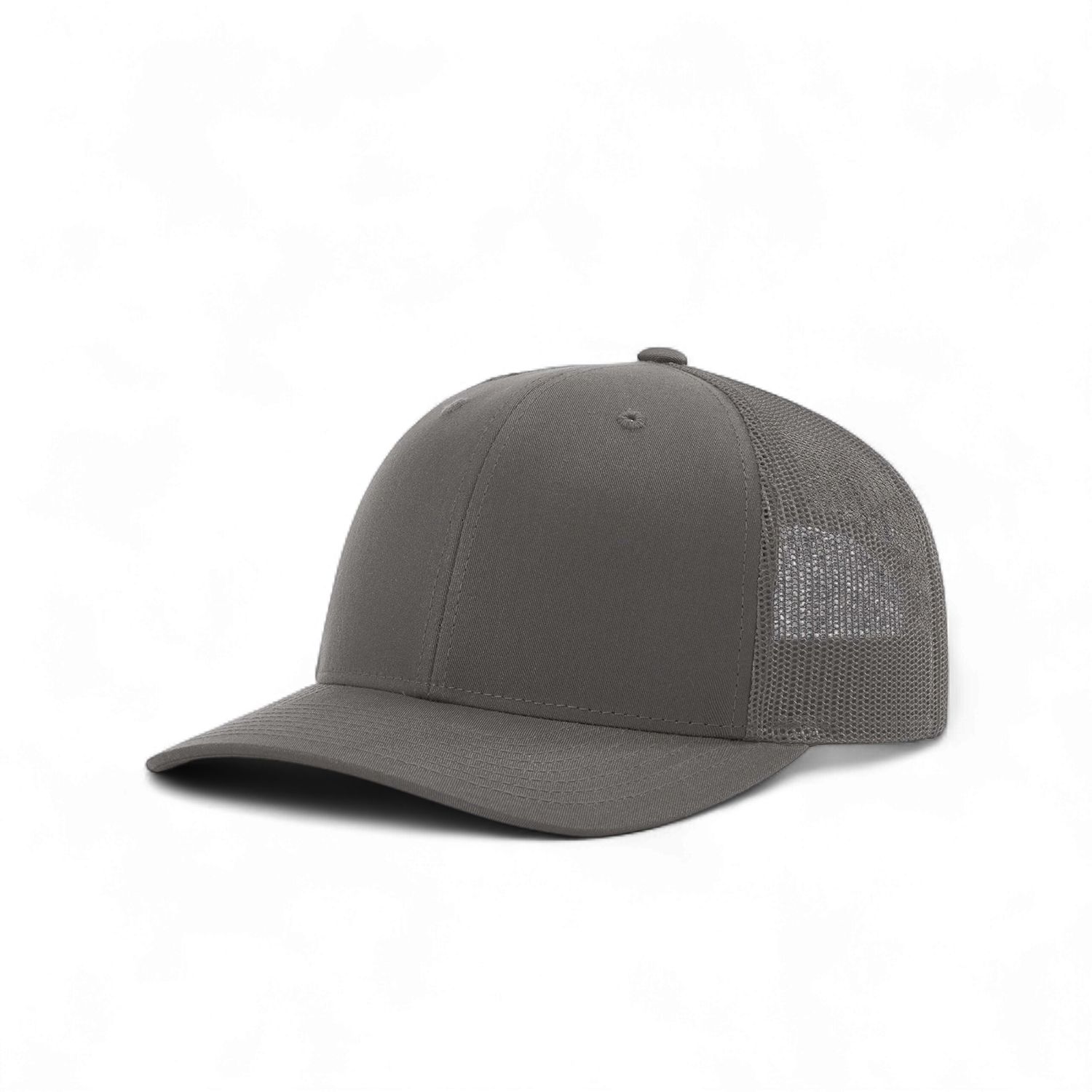 Richardson R-112 Trucker Snapback Cap - Charcoal Solid