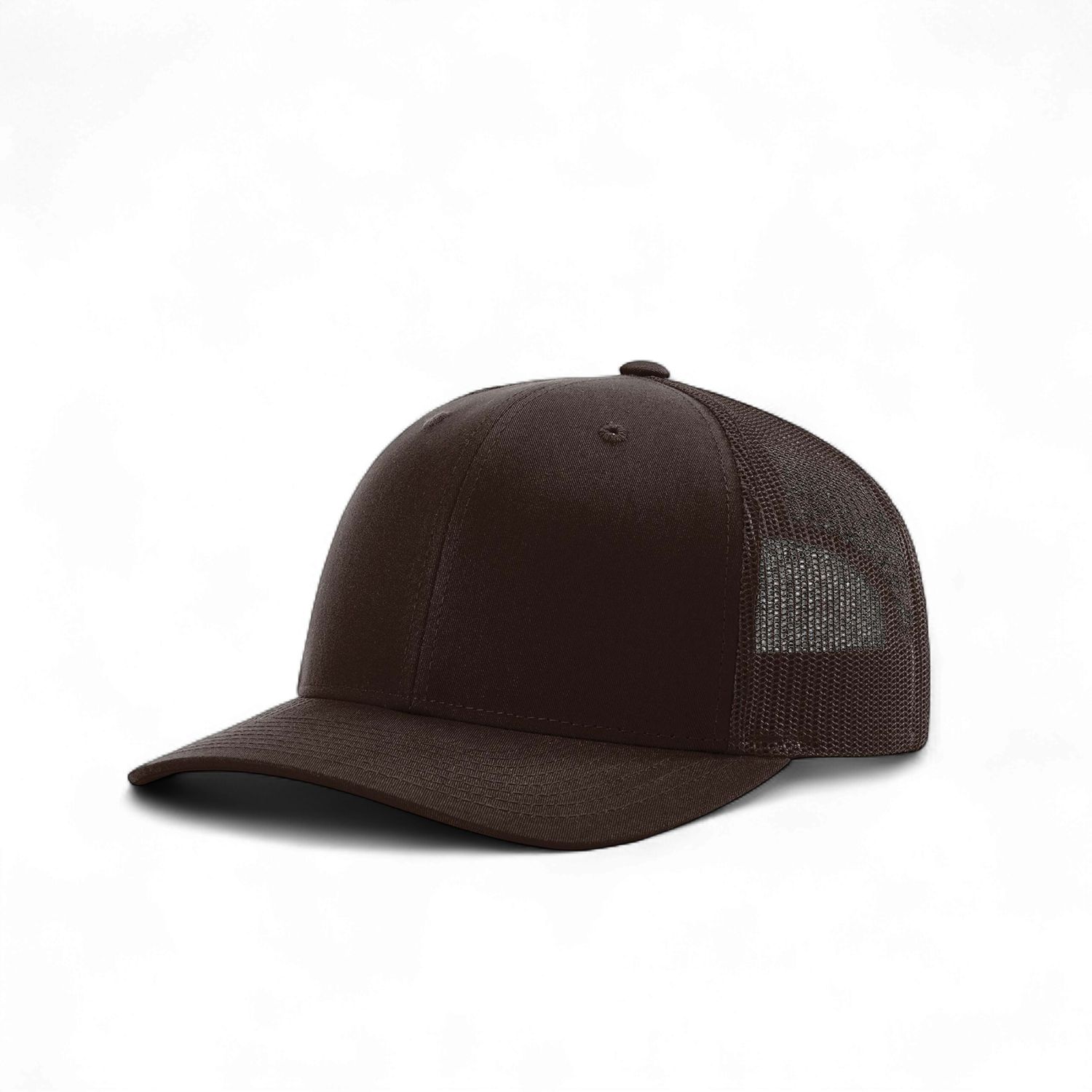 Richardson R-112 Trucker Snapback Cap - Coffee