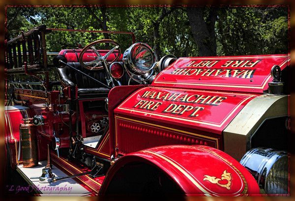Waxahachie Fire Rescue Short Sleeve T-Shirt LIMITED EDITION 1926 La France (WFR)